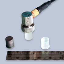 Single Element Contact type probe can be fitted with a variety of delay line tips depending on the application